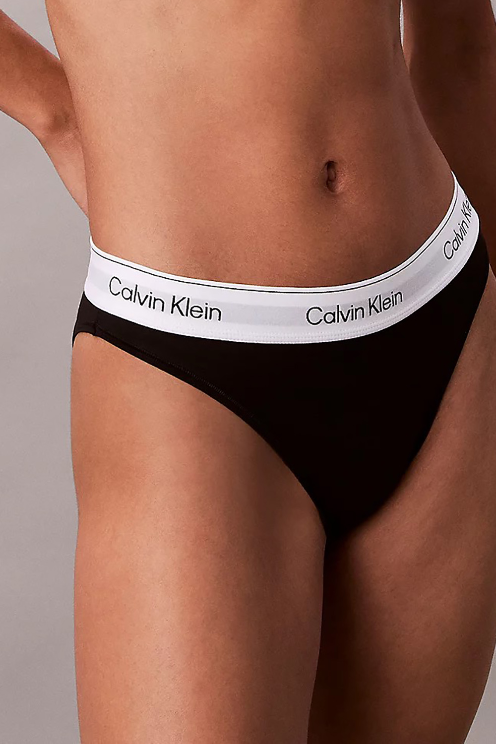 Calvin Klein γυναικείο εσώρουχο Highleg Tanga Icon Cotton Modal-LV00QF8524-UB1