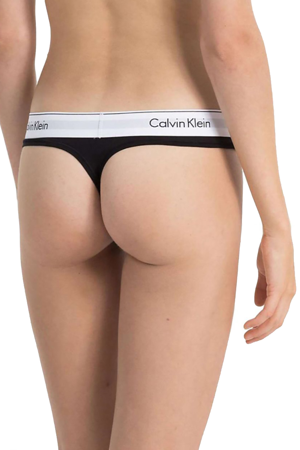 Calvin Klein Thong με λάστιχο μέσης -F3786E