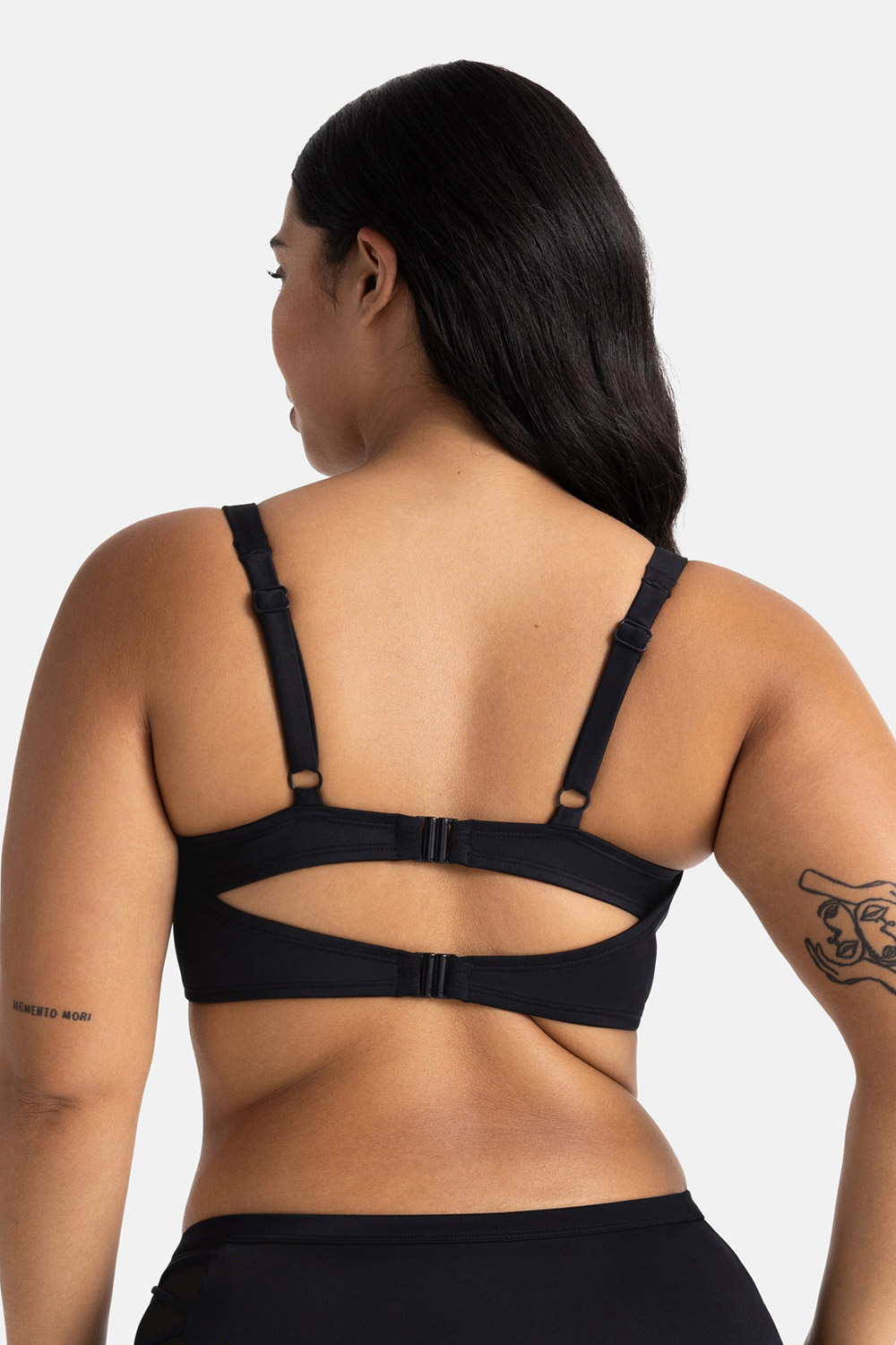 Dorina Eco Γυναικείο μαγιό Bikini Top "Santana" με μπανέλα (F, G, H Cup)-FXBK0019MI010-BK0001