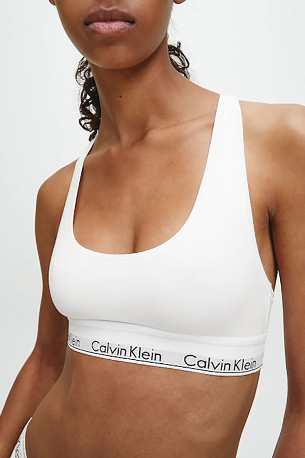 Calvin Klein Calvin Klein Αθλητικό μπουστάκι Bralette με χιαστί πλάτη-F3785E - 3