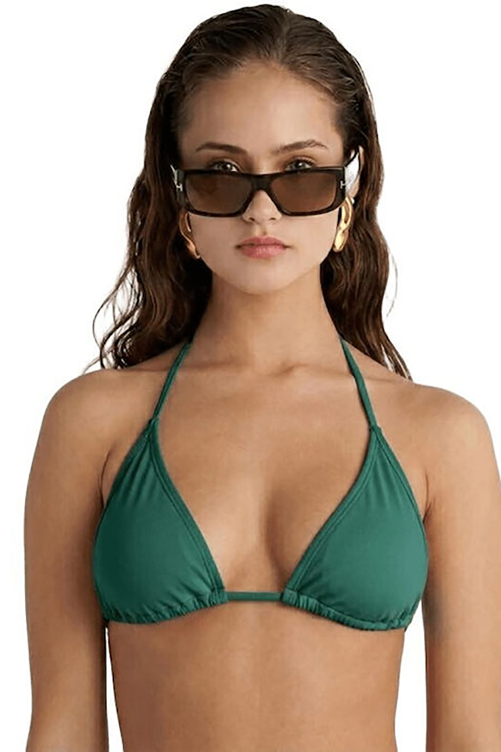 Blu4u γυναικείο μαγιό bikini top τριγωνάκι δετό μονόχρωμο ''Solids''-26366089-26
