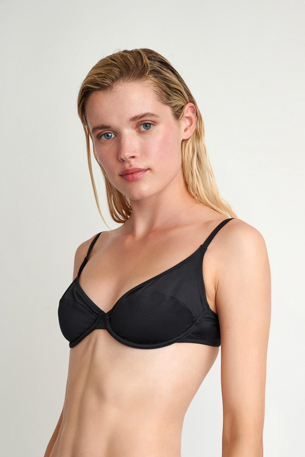 Blu4u γυναικείο μαγιό bikini top μπαλκονέ με μπανέλα χωρίς επένδυση-23366098-02