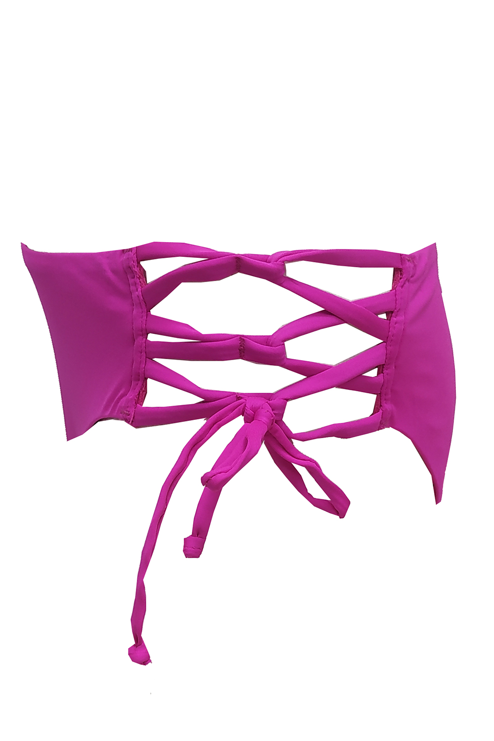 Blu4u γυναικείο μαγιό bikini σλιπ μονόχρωμο με πολλαπλά κορδόνια στο πλάι 'Fashions Solids'-23365098