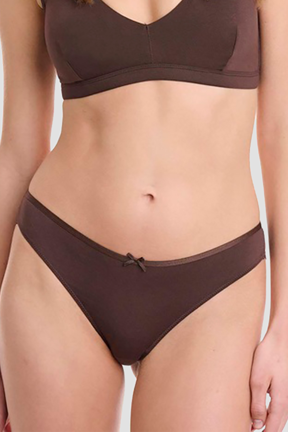 Walk Γυναικείο εσώρουχο slip bamboo με δαντέλα-W2044-16