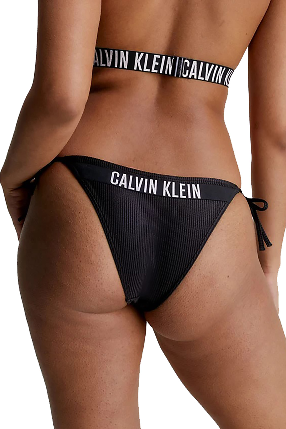 Calvin Klein Γυναικείο μαγιό δετό Bikini bottom Intense Power-KW0KW01985-BEH
