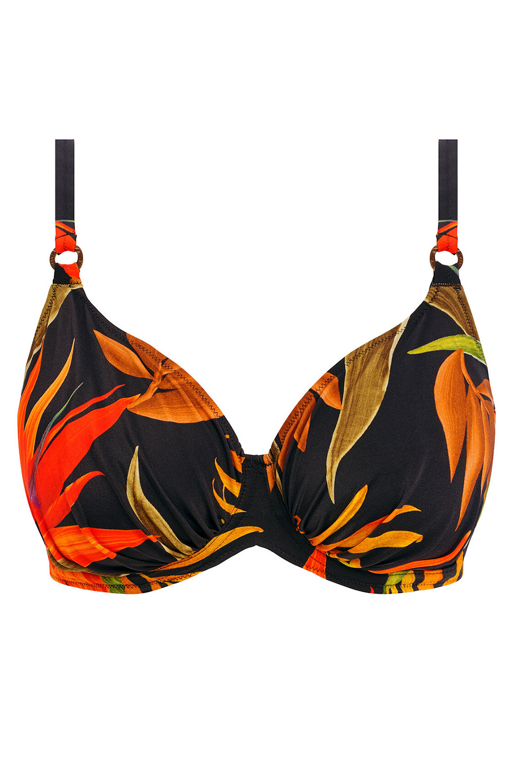 Fantasie Γυναικείο μαγιό Bikini Top Full Cup " Pichola" με μπανέλα (E, G, H, I Cup)-FS503901BLK