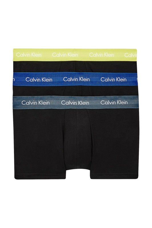 Calvin Klein Cotton Strech Low Rise Βαμβακερά μποξεράκια (3τμχ.)-U2664G-MC0