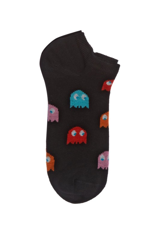MeWe Γυναικείες κοντές κάλτσες "Pac Man" One Size-1-0817b