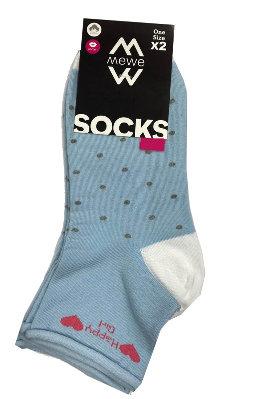 Mewe Γυναικείες κάλτσες One Size (2pack)-MWS1411A