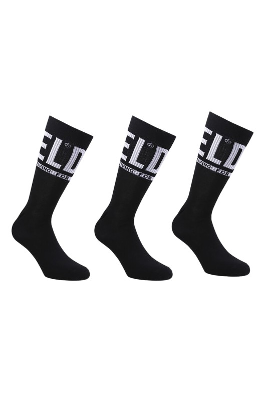 Diesel ανδρικές κάλτσες με λογότυπο ''Diesel'' (x3 PACK)-00SAYJ-0QATV-E4101