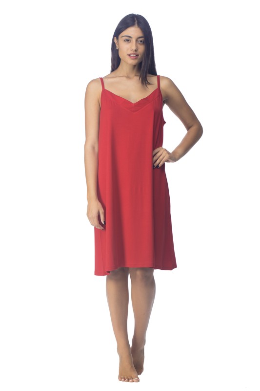Zaboo Γυναικείο καλοκαιρινό φόρεμα Viscose με λεπτή τιράντα (Plus Size 1XL-6XL)-ZB1095