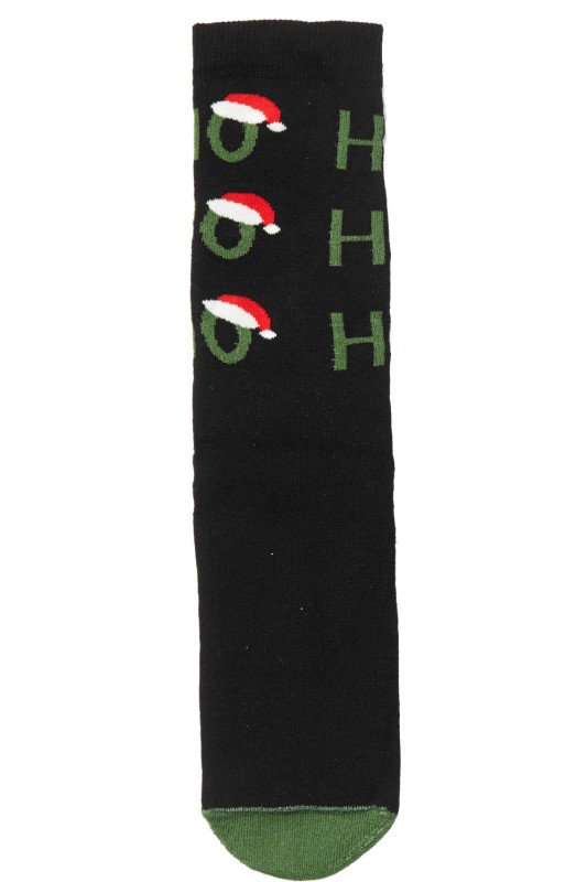 Mewe Ho Ho Ho Ανδρικές χριστουγεννιάτικες αντιολισθητικές κάλτσες "Ho Ho Ho"-2-0615f