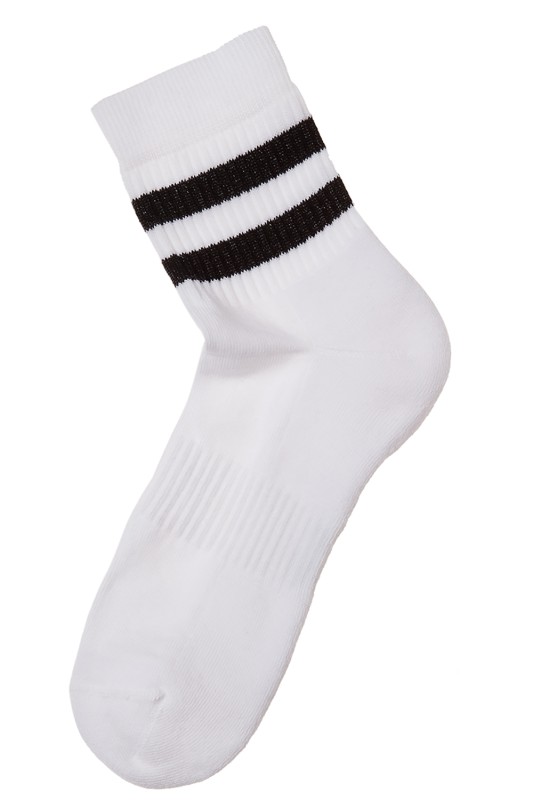 Mewe ανδρικές κάλτσες με πετσετέ πέλμα και ρίγα (3 Ζεύγη)-3502a
