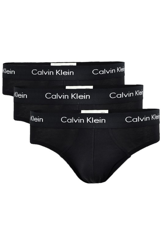 Calvin Klein Βαμβακερά σλιπάκια Cotton Stretch (3 τεμάχια)-U2661G-XWB