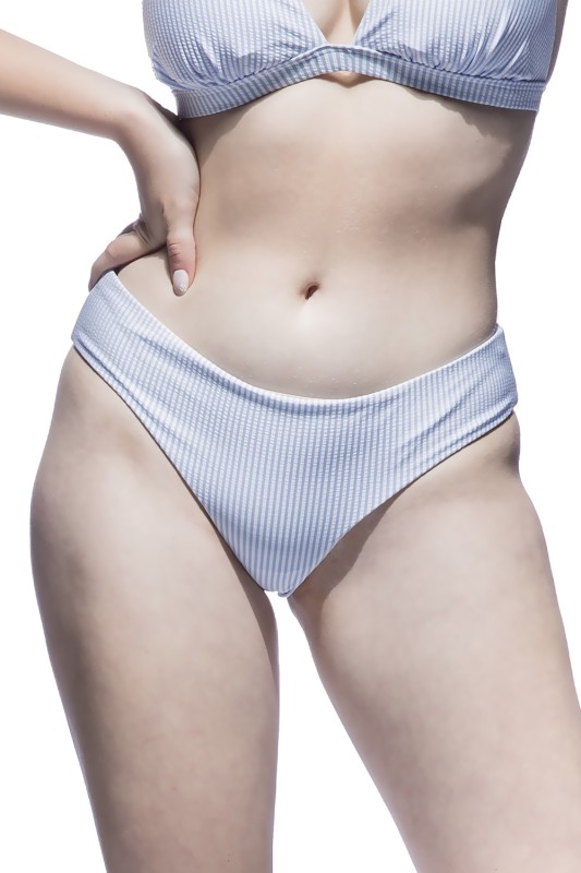 Blu4U bikini hipster bottom ''Girly Stripes'' με κανονική κάλυψη - 2136579