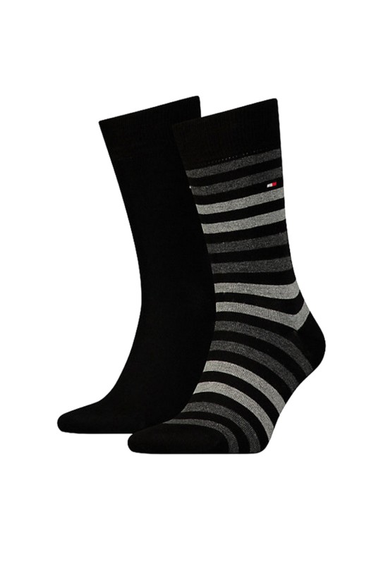 Tommy Hilfiger ανδρικές κάλτσες Duo Stripe Sock 2P (Συσκ. με 2 ζεύγη)-472001001-200