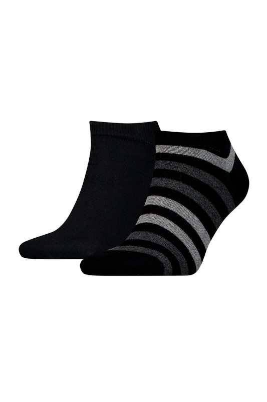 Tommy Hilfiger ανδρικές κάλτσες σοσόνια TH Men Duo Stripe Sneaker (Συσκ. με 2 ζεύγη)-382000001-200