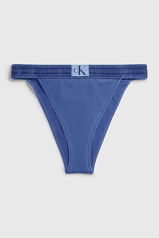Calvin Klein γυναικείο μαγιό σλιπ ψηλόμεσο Bikini Bottom Highleg CK Authentic-KW0KW01991-DCA