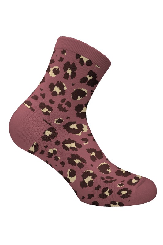 Walk Bamboo Γυναικείες κάλτσες "Leopard"-W333-15-61