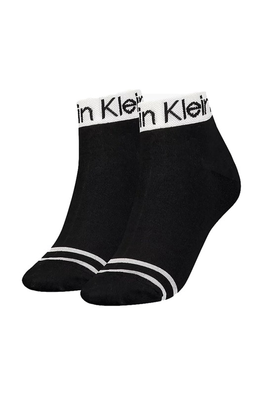 Calvin Klein γυναικείες κοντές κάλτσες Coolmax® (Συσκ. 2 ζεύγη)-701218775-001
