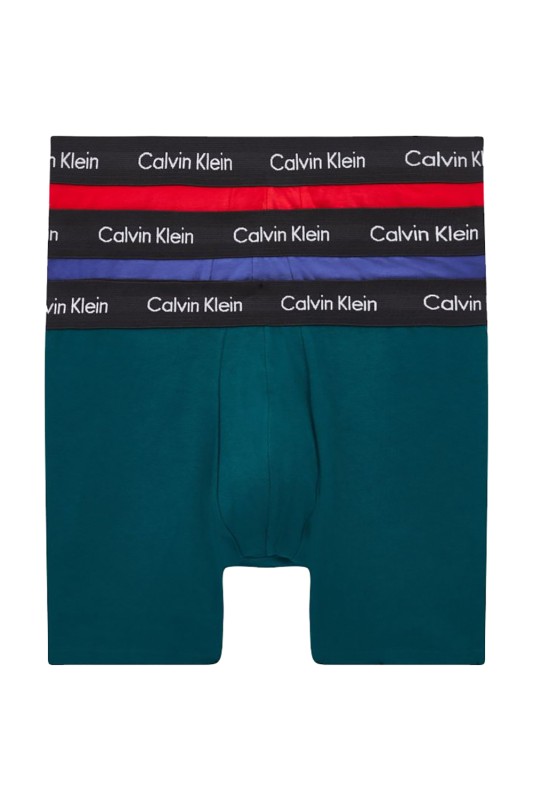 Calvin Klein ανδρικά μποξεράκια Briefs Cotton Stretch long leg (3 τεμάχια)-NB1770A-WJ9