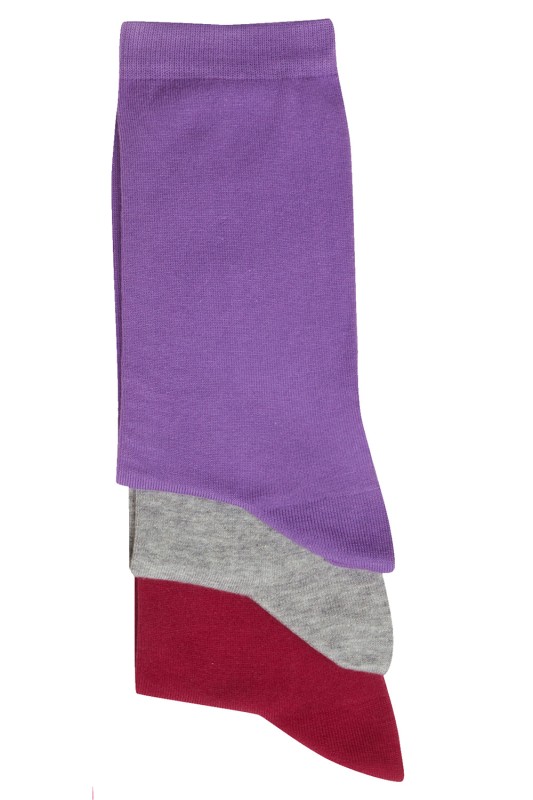 Mewe Γυναικείες κάλτσες One Size (3 τμχ.)-1-2507c