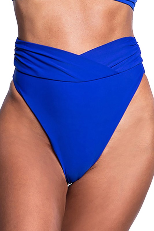 Bluepoint γυναικείο μαγιό bikini σλιπ ψηλόμεσο κανονικής κάλυψης ''Solids''-24065098
