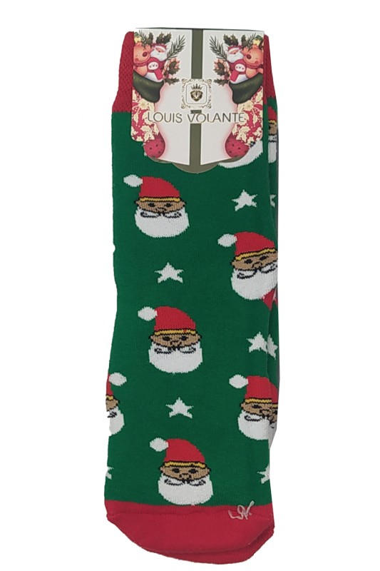 Γυναικείες χριστουγεννιάτικες κάλτσες "Santa"-LV110