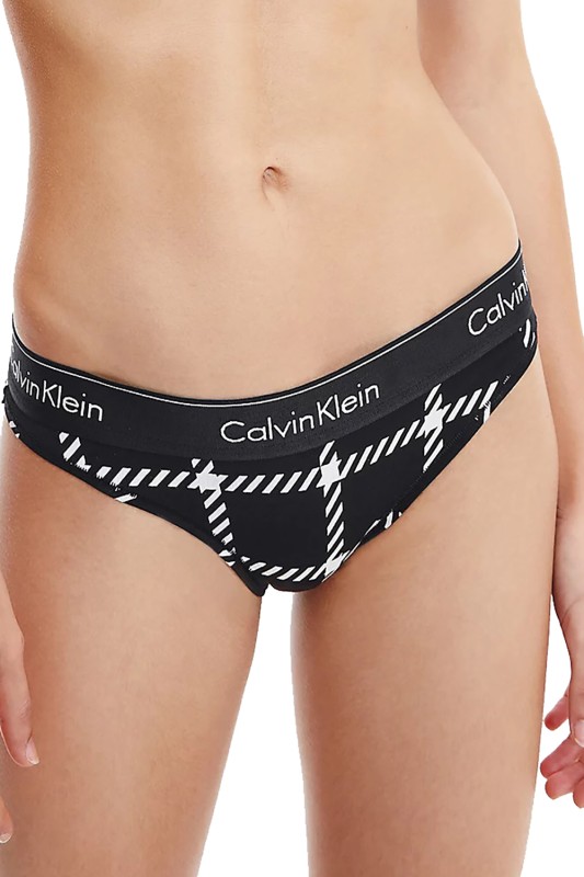 Calvin Klein γυναικείο εσώρουχο slip με εξωτερικό λάστιχο-QF6862E-VG8