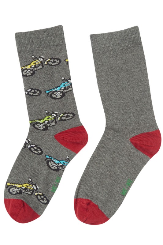 Mewe παιδικές κάλτσες με σχέδιο ''Motorbikers'' (Συσκ. 2 τεμαχίων) -3-0718