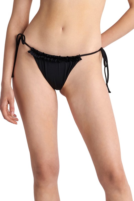 Blu4u γυναικείο μαγιό bikini σλιπ brazilian δετό με σούρες ''Fashion Solids''-24365081-02