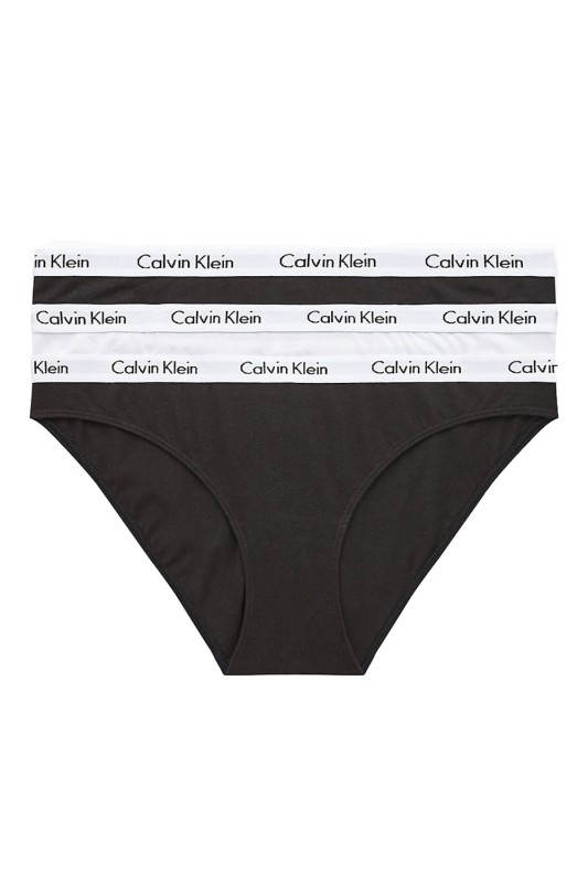 Calvin Klein Βαμβακερά σλιπάκια Cotton Stretch (3 τεμάχια)-QD3588E-WZB