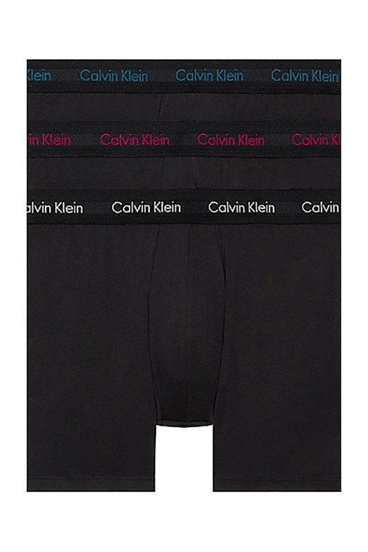 Calvin Klein Ανδρικά μποξεράκια Briefs Cotton Stretch long leg (3 τεμάχια)-NB1770A-MXI