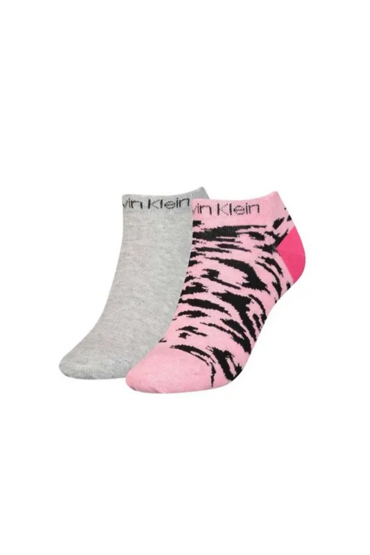 Calvin Klein γυναικείες κοντές κάλτσες (Συσκ. 2 ζεύγη)-701218778-003