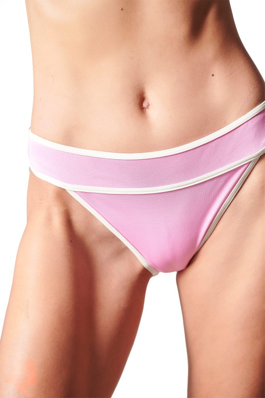 Blu4u Μαγιό Bikini bottom "Lelia" με πικέ ύφανση-22365036-10