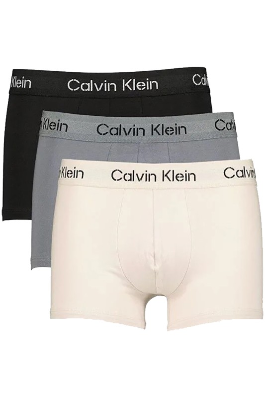 Calvin Klein ανδρικά μποξεράκια Stencil Logo Cotton Stretch (Συσκ. 3 τεμαχίων)-NB3709A-FZ6