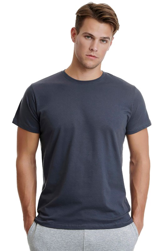 Walk Ανδρικό βαμβακερό T-Shirt με κοντό μανίκι-W1915