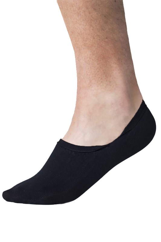 MeWe Ανδρικές κάλτσες high rise sous bas χωρίς ραφή με σιλικόνη (2 τμχ.)-2-1200b