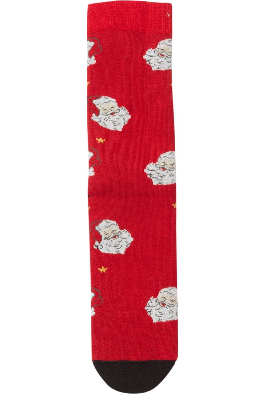 Mewe Ho Ho Ho Ανδρικές χριστουγεννιάτικες αντιολισθητικές κάλτσες "Santa Claus"-2-0615