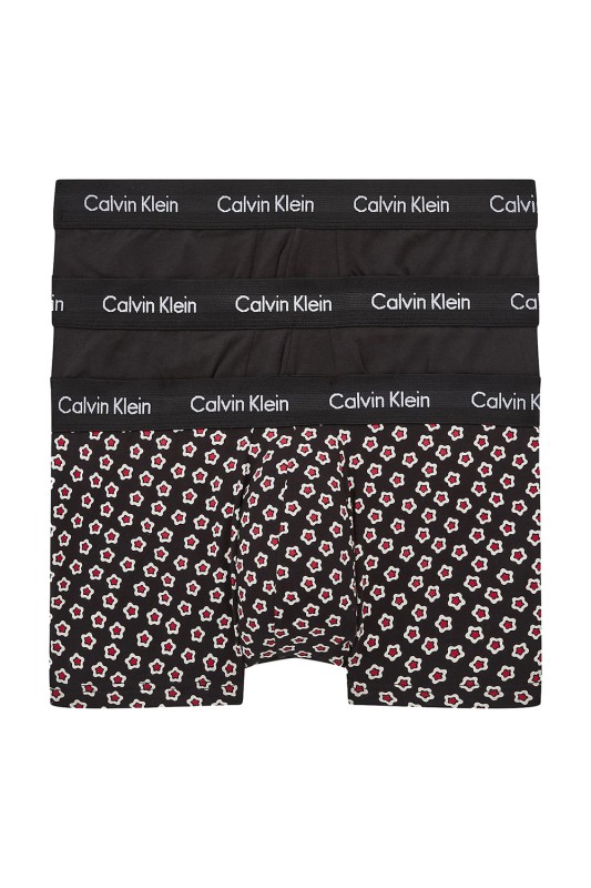 Calvin Klein ανδρικά μποξεράκια Limited Edition Low Rise Trunks (Συσκ. 3 τεμαχίων)-NB3055A-XIL