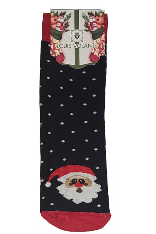 Γυναικείες χριστουγεννιάτικες κάλτσες "Santa Claus"-LV113