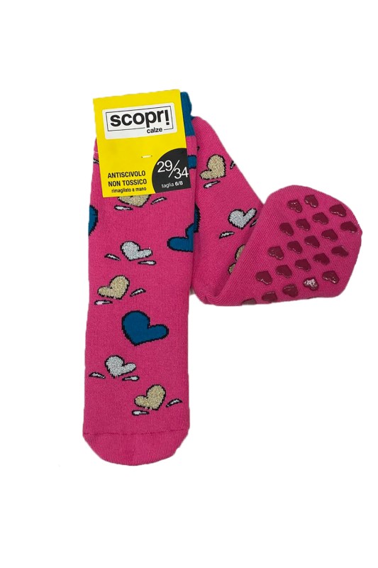 Scopri παιδικές αντιολισθητικές κάλτσες πετσετέ ''Memole_D''