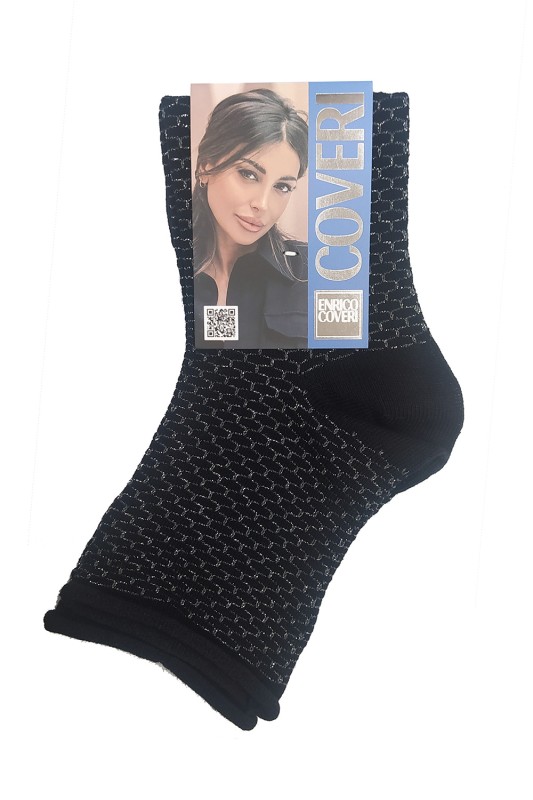 Enrico Coveri Γυναικείες χειμερινές κάλτσες χωρίς λάστιχο Elisa-310ASS