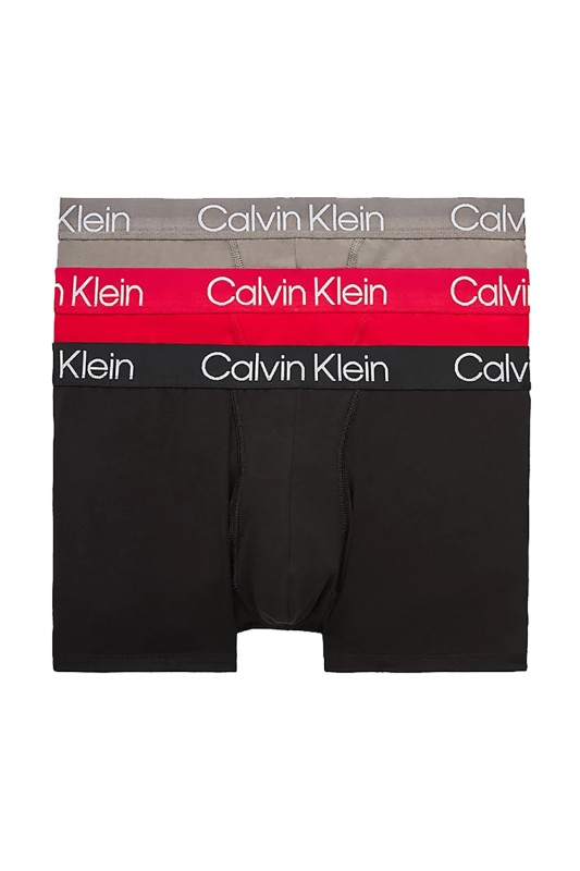Calvin Klein ανδρικά εσώρουχα με εξωτερικό  λάστιχο Modern Structure (Συσκ. 3 τεμαχίων)-NB2970A-6IO