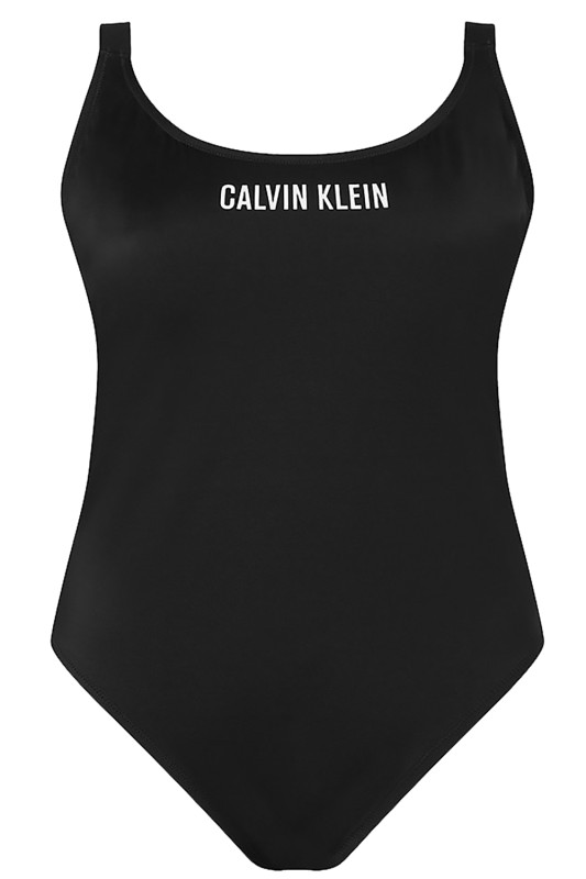Calvin Klein Γυναικείο ολόσωμο μαγιό με αφαιρούμενη ενίσχυση Plus Size (1XL-3XL)-KW0KW01668-BEH