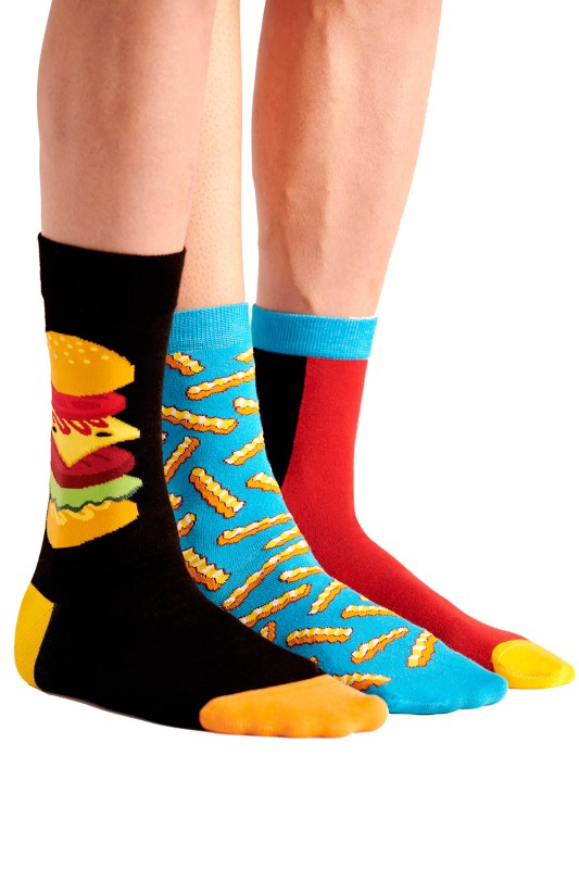 Walk γυναικείες κάλτσες σε ειδική συσκευασία ''Burger'' (Συσκ. με 3 ζεύγη)-BS-1