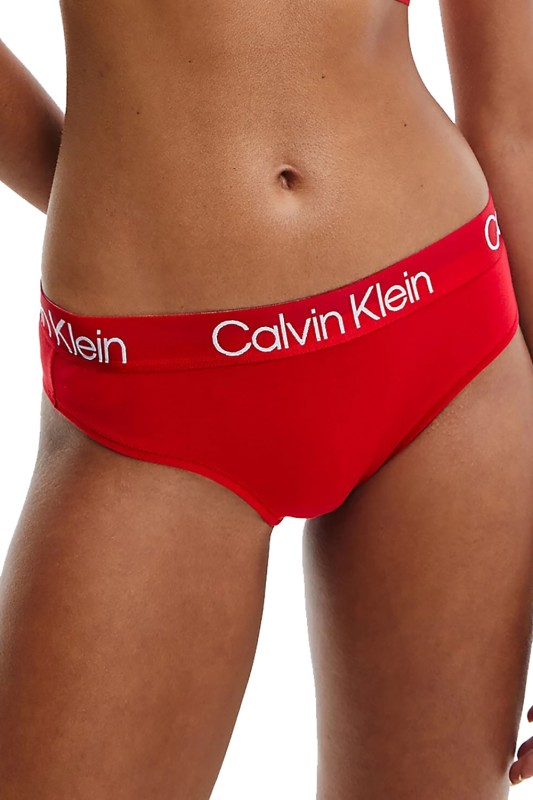 Calvin Klein γυναικείο εσώρουχο brazil με λάστιχο μέσης-QF6718E-XMK