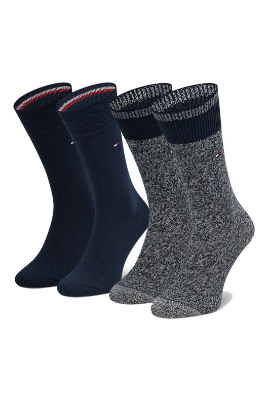 Tommy Hilfiger ανδρικές κάλτσες ( 2-pack)-701210543-002