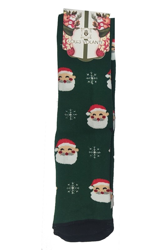 Γυναικείες χριστουγεννιάτικες κάλτσες "Santa"-LV102