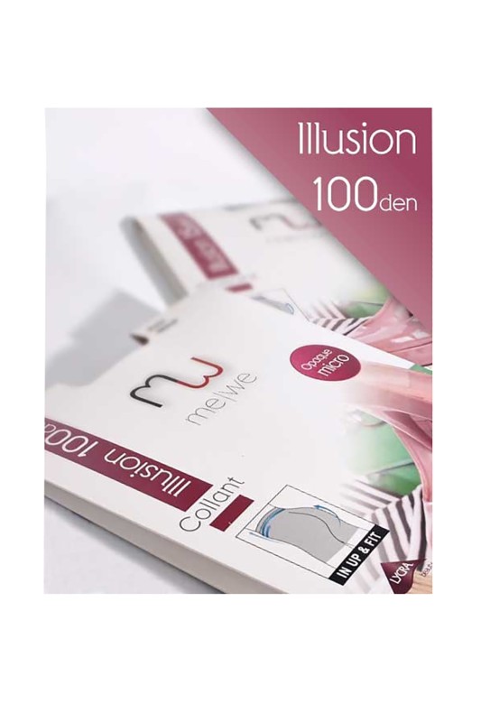 MeWe Καλσόν Illusion 100 Den (XL-Διπλό Καβάλο)-MWC1304100-4